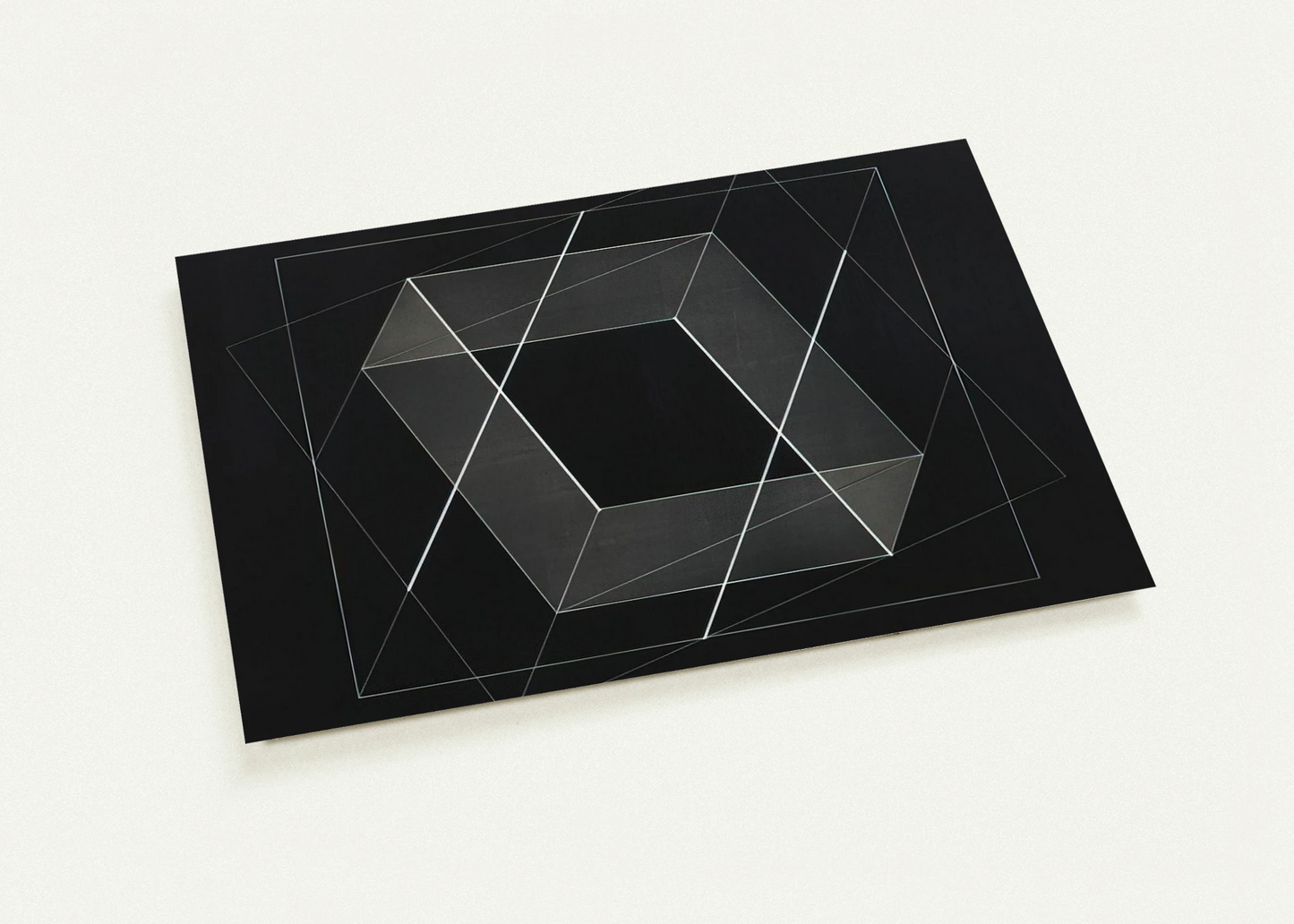 F NO 13 MULTI MOBILE 1952 By Josef Albers Pack of 10 Post Cards | Josef Albers Post Cards | A6 (10.5 x 14.8 cm) - 4.1 x 5.8 inches