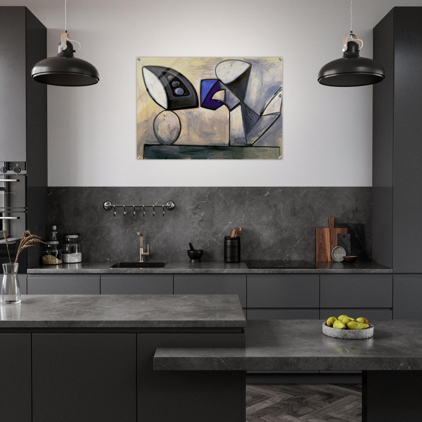 Still life - 1947 - Pablo Picasso Acrylic Print - 70x100 cm / 28x40″ inches | Pablo Picasso Wall Art | Pablo Picasso Prints