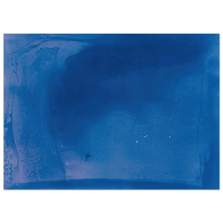 Helen Frankenthaler - Corot s Mark - 1987 Wall art - 30x45 cm / 12x18 Inches - Premium Wooden Framed Poster With Fine Art Paper - Wood frame