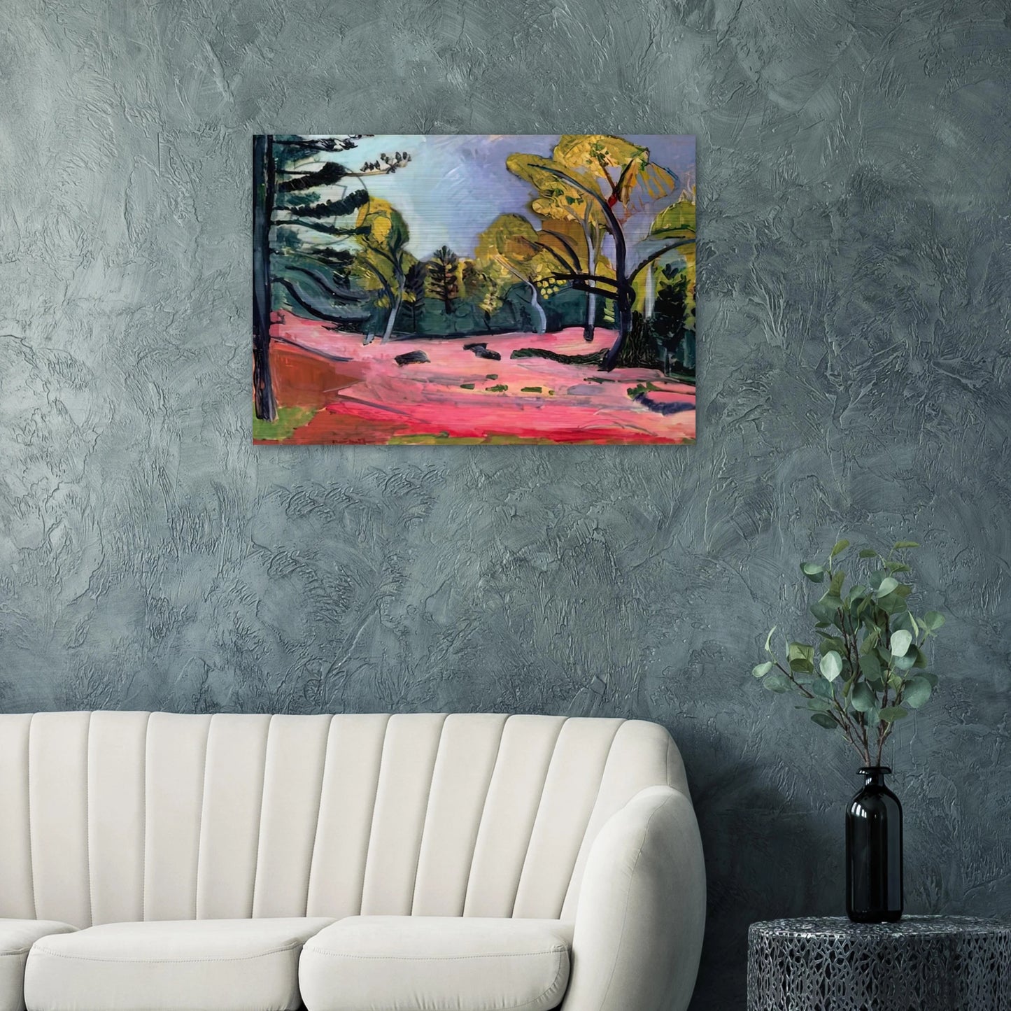LANDSCAPE 1909 - Henri Matisse Brushed Aluminum Print - 70x100 cm / 28x40 inches | Henri Matisse Aluminum Print | Henri Matisse Prints