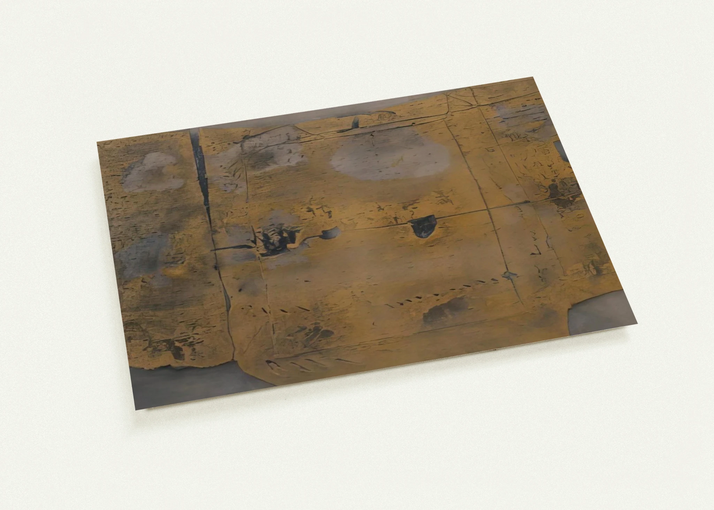 GREAT PAINTING 1958 By Antoni Tapies Pack of 10 Post Cards | Antoni Tapies Post Cards | A6 (10.5 x 14.8 cm) - 4.1 x 5.8 inches