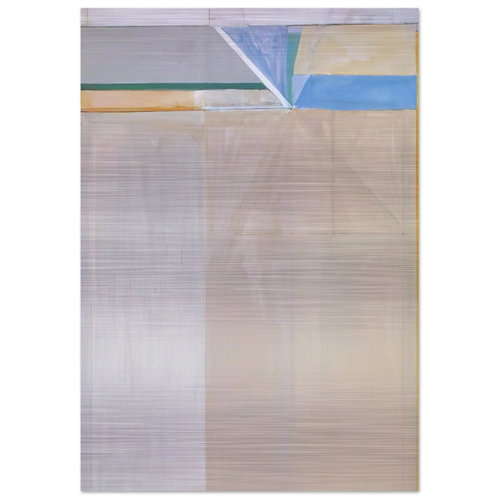 Ocean Park #46 - Richard Diebenkorn Brushed Aluminum Print - 70x100 cm / 28x40 inches | Richard Diebenkorn Aluminum Print | Richard Diebenkorn Prints