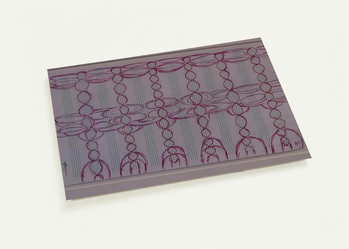CHANGE THE DIRECTION OF THE MUSIC STAFF By Louise Bourgeois Pack of 10 Post Cards | Louise Bourgeois Post Cards | A6 (10.5 x 14.8 cm) - 4.1 x 5.8 inches
