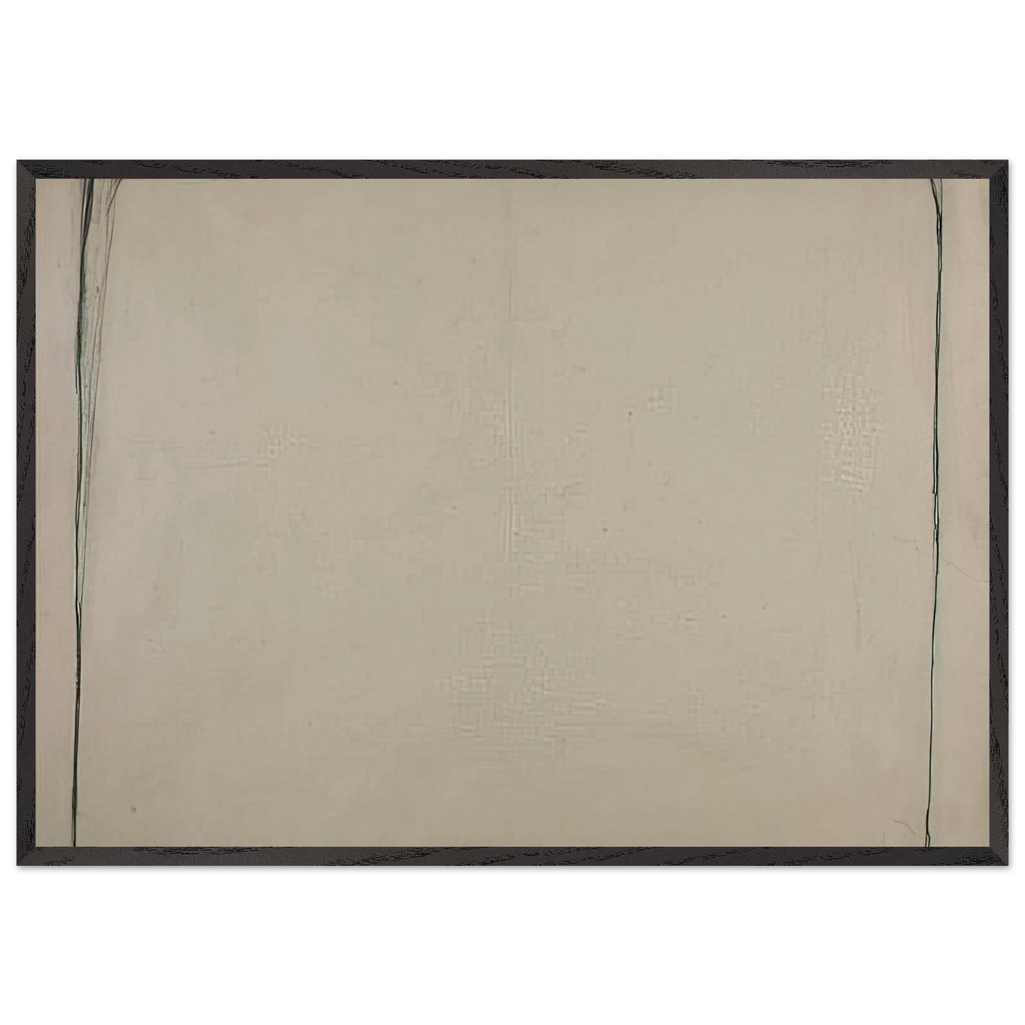Drawing 24460 - 1960 - Bob Law 70x100 cm / 28x40 inches Framed Art Print – Black Wooden Frame