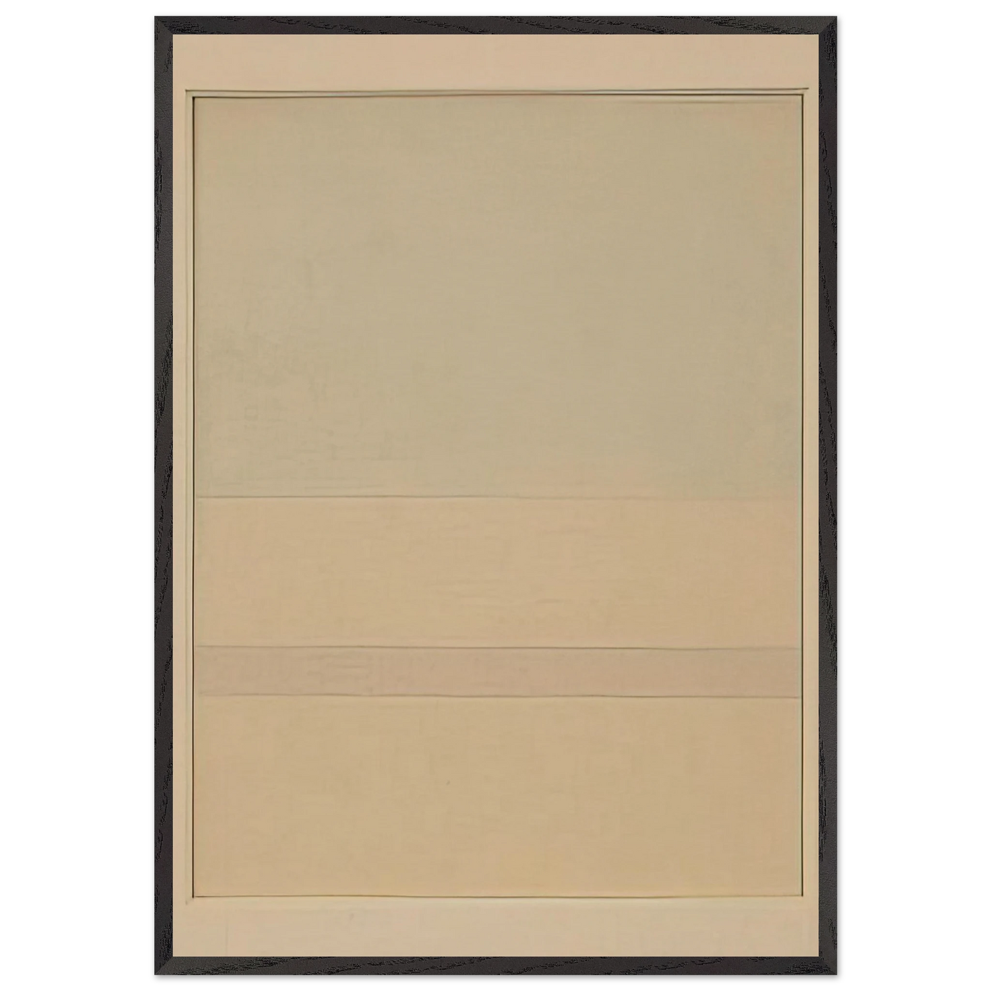 Spazio Luce - 1968 - Antonio Calderara 70x100 cm / 28x40 inches Framed Art Print – Black Wooden Frame
