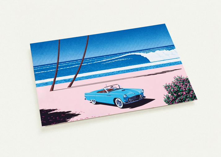 EXHIBITION By Hiroshi Nagai Pack of 10 Post Cards | Hiroshi Nagai Post Cards | A6 (10.5 x 14.8 cm) - 4.1 x 5.8 inches