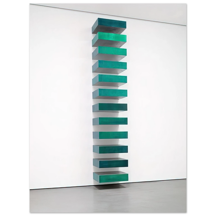 Donald Judd - Untitled - 1967 75x100 cm / 30x40inches Fine Art Poster