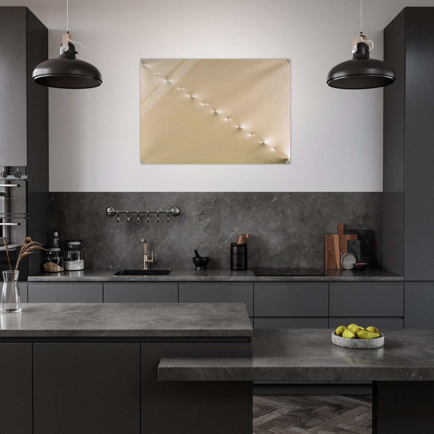 Untitled - Spatialism - Enrico Castellani Acrylic Print - 70x100 cm / 28x40″ inches