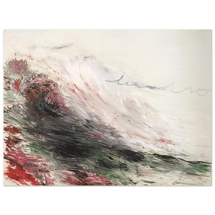 Cy Twombly - Hero and Leandro A Painting in Four Parts Part I 75x100 cm / 30x40inches Fine Art Poster