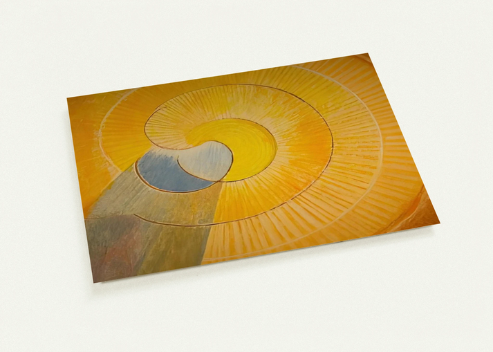 Abstraction - 1964 By Lawren Harris Pack of 10 Post Cards | Lawren Harris Post Cards | A6 (10.5 x 14.8 cm) - 4.1 x 5.8 inches