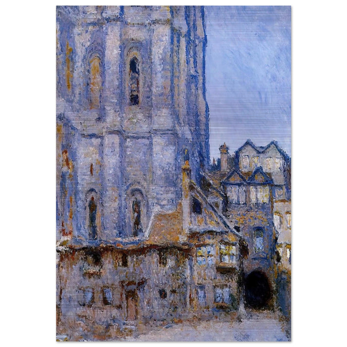 The Cour d'Albane - claude monet Brushed Aluminum Print - 70x100 cm / 28x40 inches | claude monet Aluminum Print | claude monet Prints