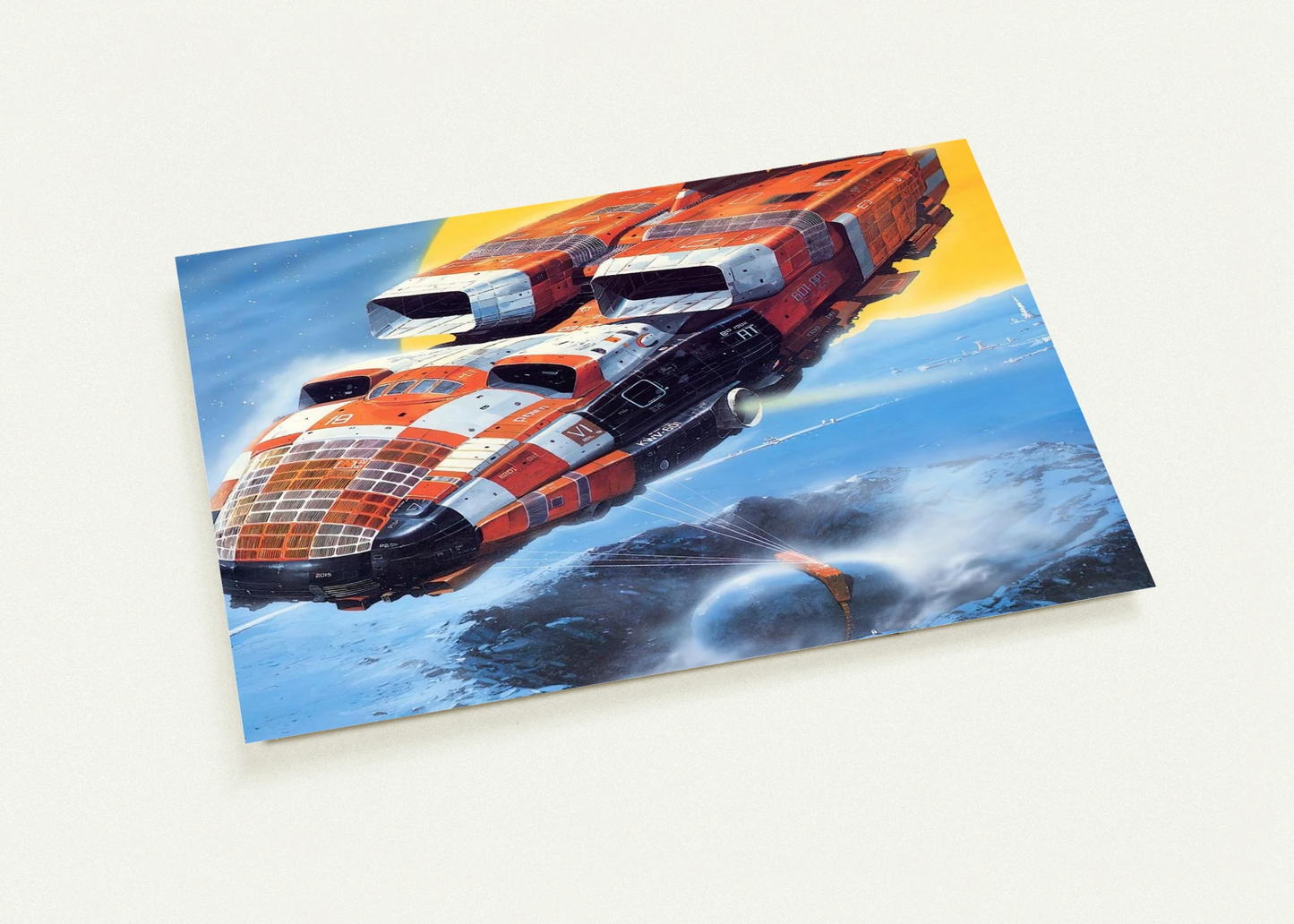 Chris Foss By Chris Foss Pack of 10 Post Cards | Chris Foss Post Cards | A6 (10.5 x 14.8 cm) - 4.1 x 5.8 inches