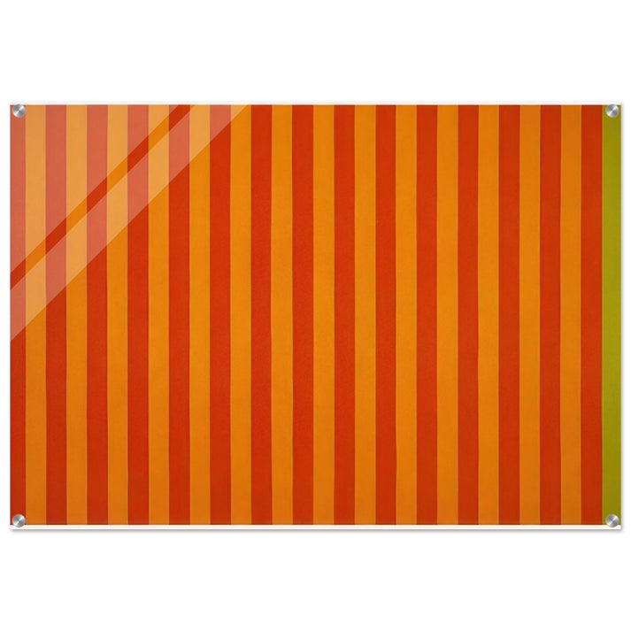 EdgesSolar Beat - 1962 - Gene Davis Acrylic Print - 70x100 cm / 28x40″ inches