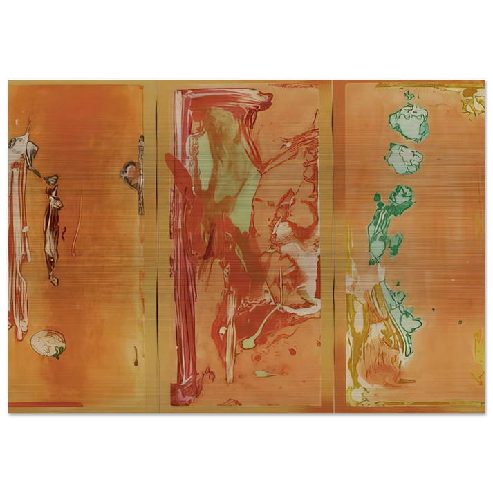 Gateway - 1988 - Helen Frankenthaler Brushed Aluminum Print - 70x100 cm / 28x40 inches | Helen Frankenthaler Aluminum Print | Helen Frankenthaler Prints