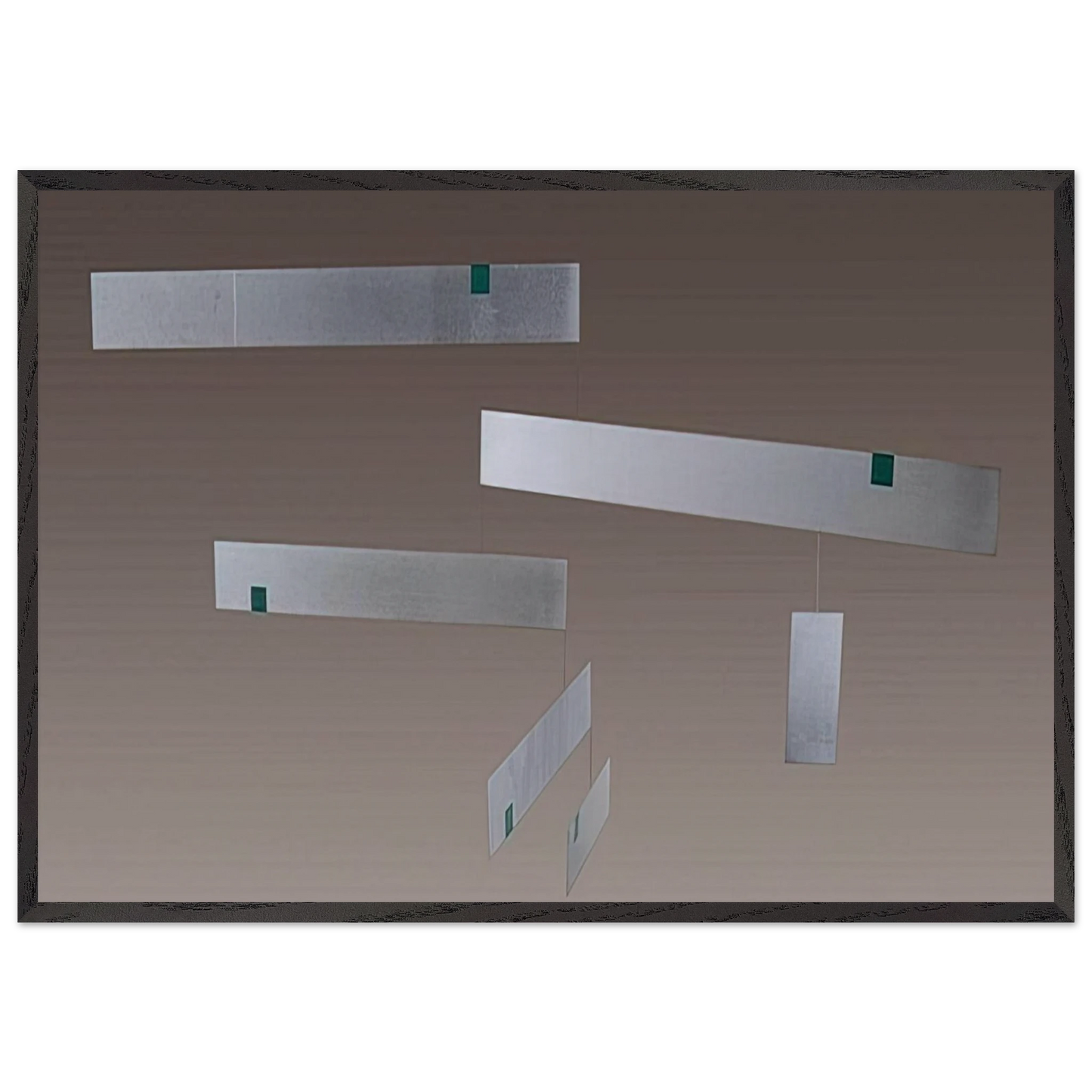 Macchina inutile - 1956 - Bruno Munari 70x100 cm / 28x40 inches Framed Art Print – Black Wooden Frame