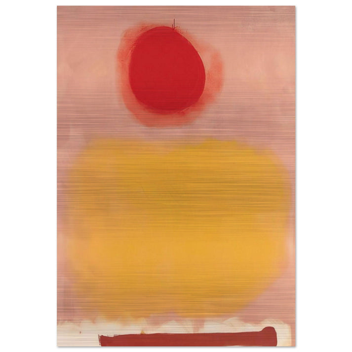 Amorphous - 1973 - Adolph Gottlieb Brushed Aluminum Print - 70x100 cm / 28x40 inches | Adolph Gottlieb Aluminum Print | Adolph Gottlieb Prints
