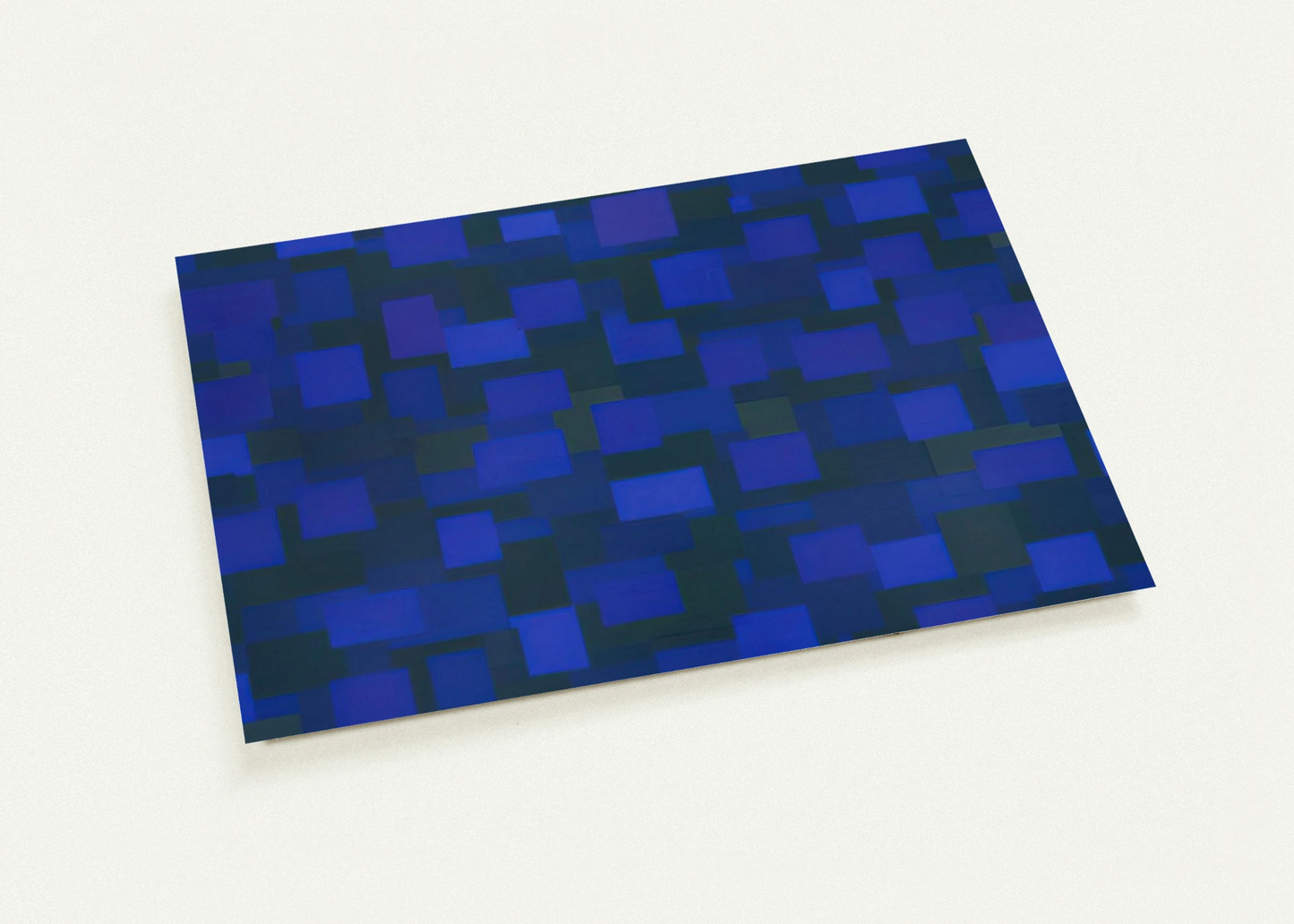 Number 88 Blue - 1950 By Ad Reinhardt Pack of 10 Post Cards | Ad Reinhardt Post Cards | A6 (10.5 x 14.8 cm) - 4.1 x 5.8 inches