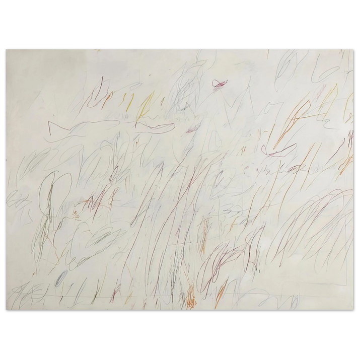Cy Twombly - Sunset 75x100 cm / 30x40inches Fine Art Poster