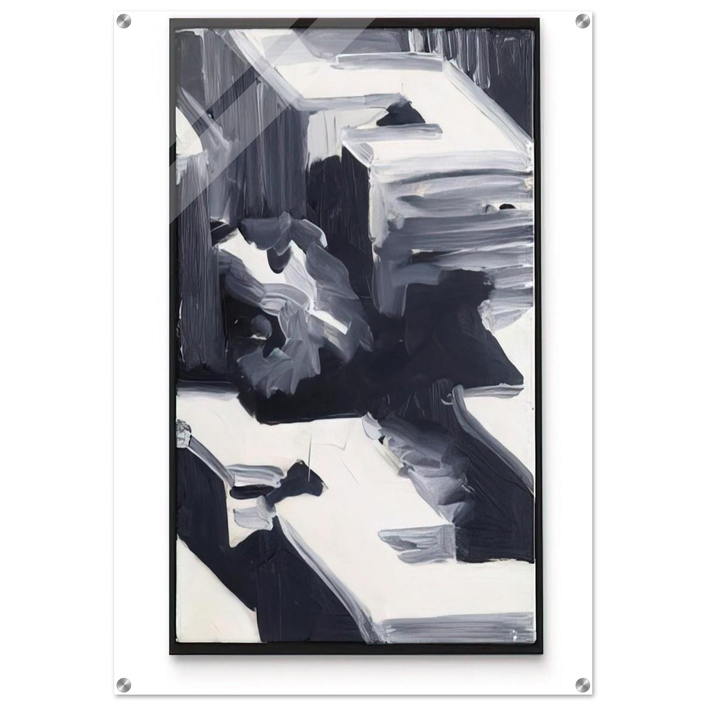 TOWNSCAPE 1968 1 - Gerhard Richter Acrylic Print - 70x100 cm / 28x40″ inches