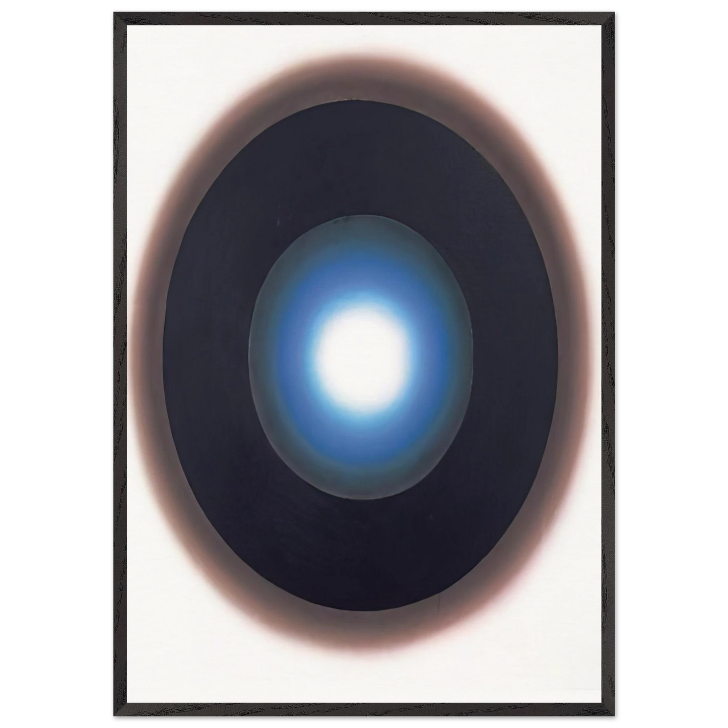 14 - 1964 - Wojciech Fangor 70x100 cm / 28x40 inches Framed Art Print – Black Wooden Frame