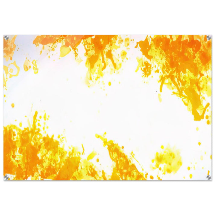 Spleen Yellow - Sam Francis Acrylic Print - 70x100 cm / 28x40″ inches | Sam Francis Wall Art | Sam Francis Prints