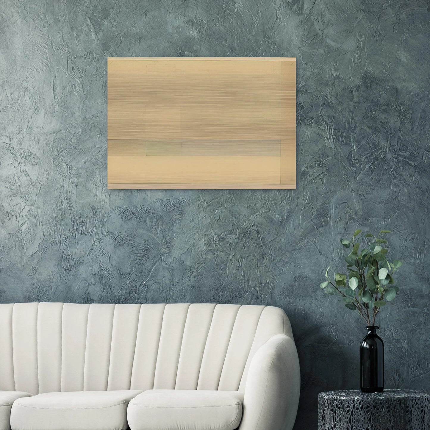 Ha nevicato - 1957 - Antonio Calderara Brushed Aluminum Print - 70x100 cm / 28x40 inches | Antonio Calderara Aluminum Print | Antonio Calderara Prints