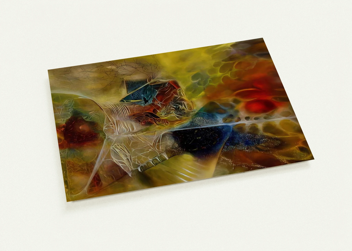 Biological Discovery - 1944 By Jimmy Ernst Pack of 10 Post Cards | Jimmy Ernst Post Cards | A6 (10.5 x 14.8 cm) - 4.1 x 5.8 inches
