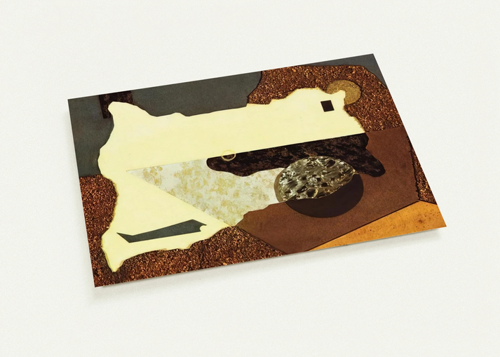 INTERVISTA CON LA MATERIA 1930 By Enrico Prampolini Pack of 10 Post Cards | Enrico Prampolini Post Cards | A6 (10.5 x 14.8 cm) - 4.1 x 5.8 inches