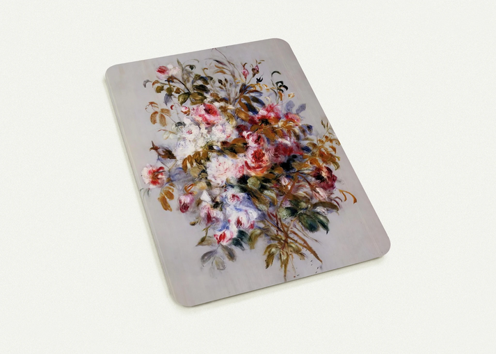 A Bouquet of Roses By Pierre-Auguste Renoir Pack of 10 Post Cards | Pierre-Auguste Renoir Post Cards | A6 (10.5 x 14.8 cm) - 4.1 x 5.8 inches