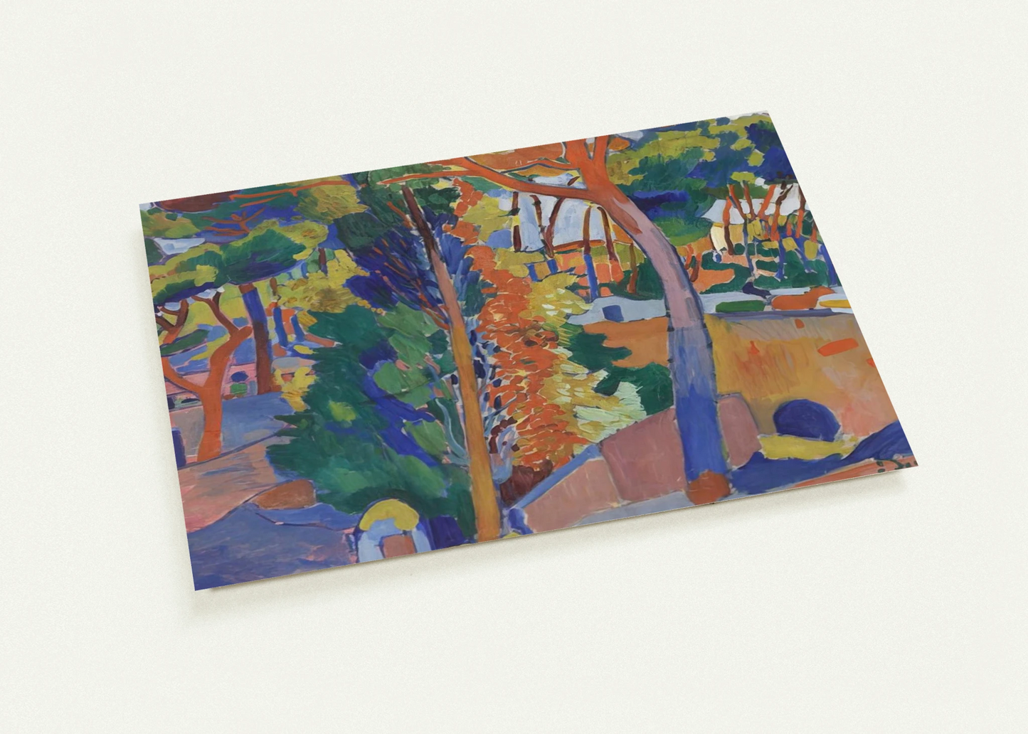 BRIDGE OVER THE RIOU 1906 By Andre Derain Pack of 10 Post Cards | Andre Derain Post Cards | A6 (10.5 x 14.8 cm) - 4.1 x 5.8 inches