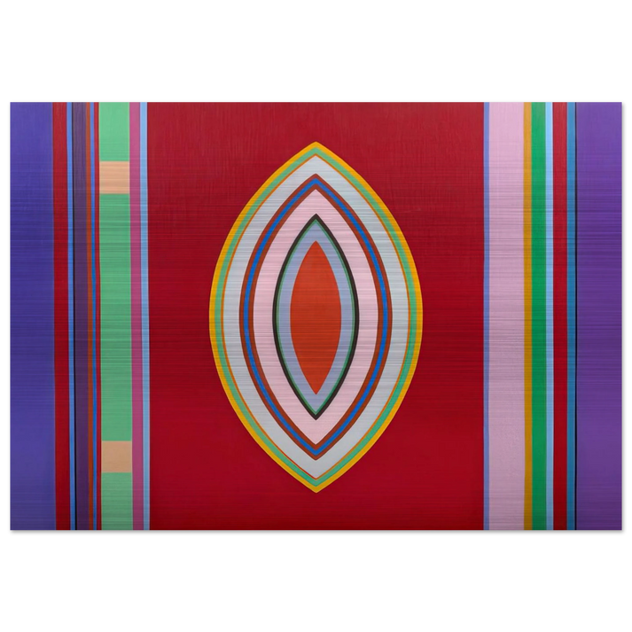 Sidon No. 3 - 1965 - John Ferren Brushed Aluminum Print - 70x100 cm / 28x40 inches | John Ferren Aluminum Print | John Ferren Prints