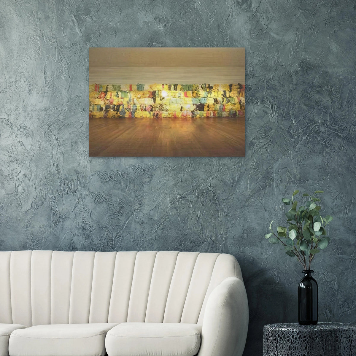 Cortina de Espuma - 2001 - Joao Vieira Brushed Aluminum Print - 70x100 cm / 28x40 inches | Joao Vieira Aluminum Print | Joao Vieira Prints
