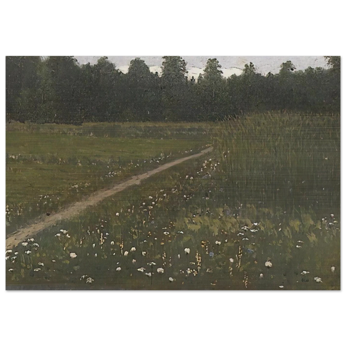 Forest Glade - Arkhyp Kuindzhi Brushed Aluminum Print - 70x100 cm / 28x40 inches | Arkhyp Kuindzhi Aluminum Print | Arkhyp Kuindzhi Prints