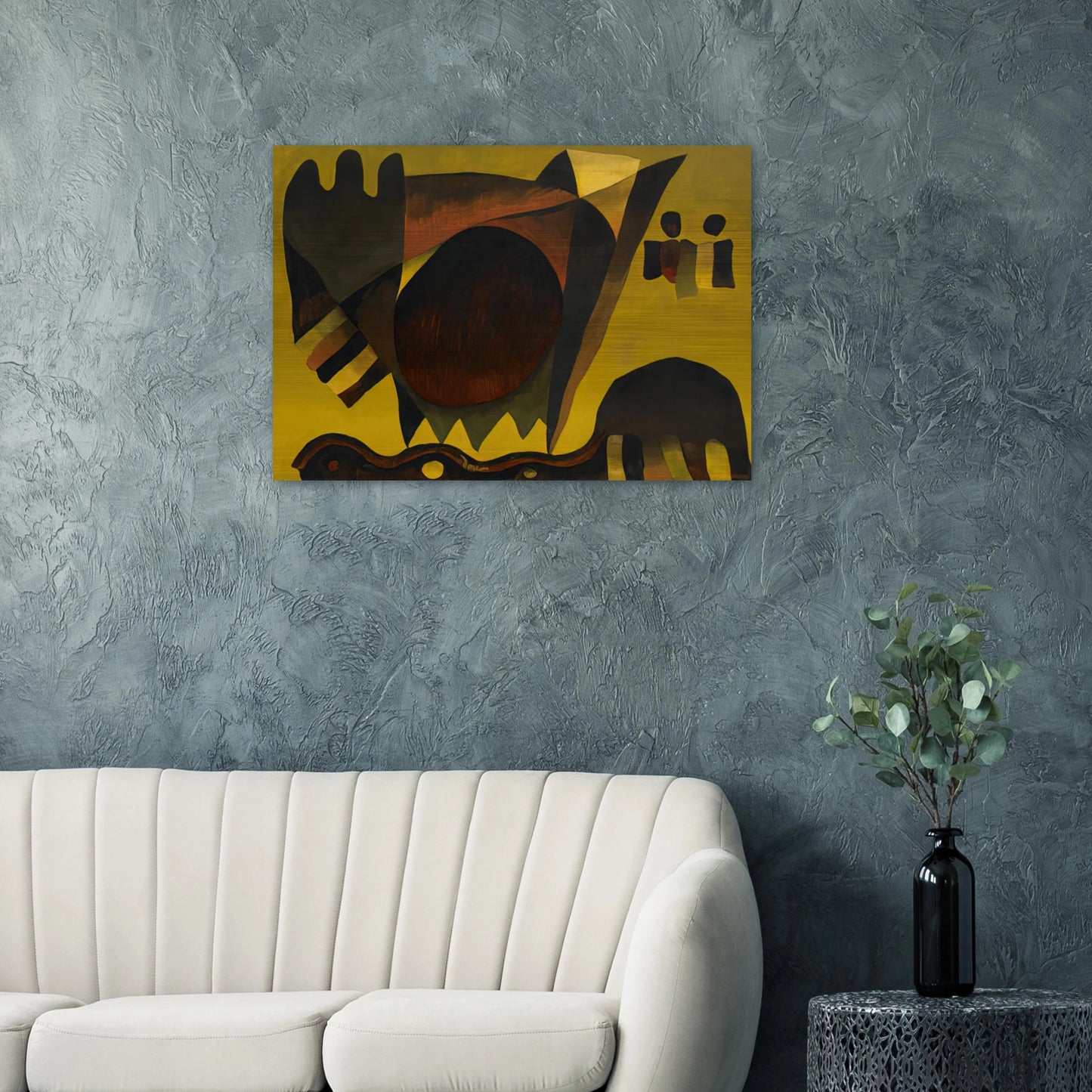 Indian Summer - 1941 - Arthur Dove Brushed Aluminum Print - 70x100 cm / 28x40 inches | Arthur Dove Aluminum Print | Arthur Dove Prints