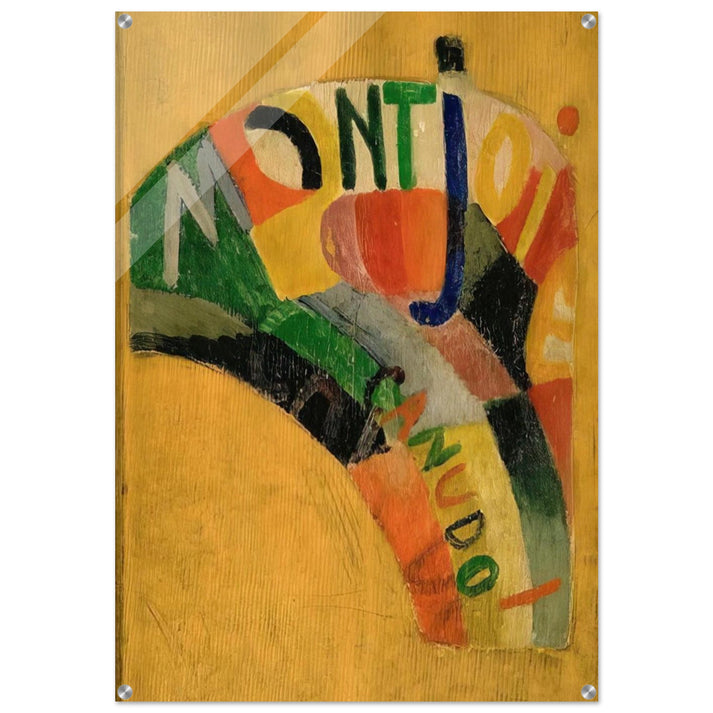 MONTJOIE - Sonia Delaunay Acrylic Print - 70x100 cm / 28x40″ inches