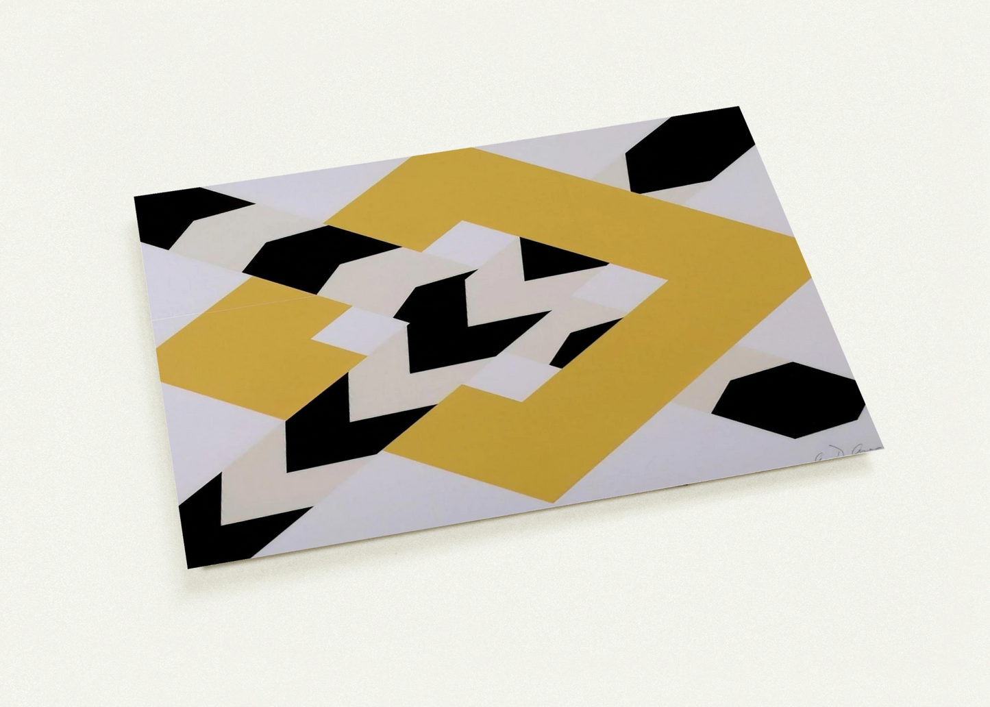 Constellation - 1971 By Allan D Arcangelo Pack of 10 Post Cards | Allan D Arcangelo Post Cards | A6 (10.5 x 14.8 cm) - 4.1 x 5.8 inches