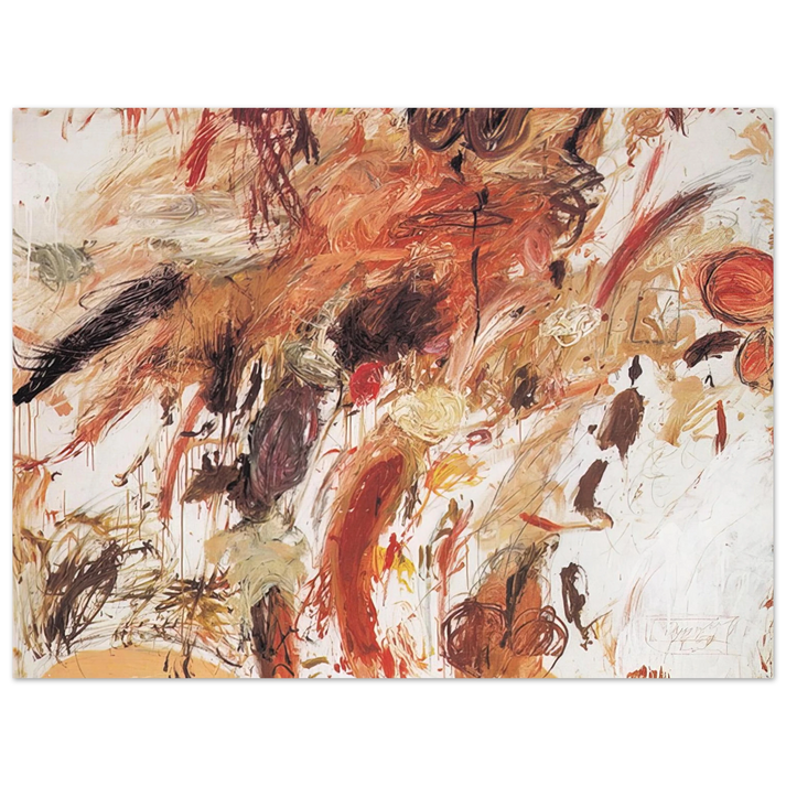 Cy Twombly - Ferragosto V 75x100 cm / 30x40inches Fine Art Poster