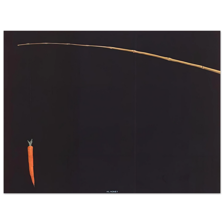 Edward Ruscha - HI HONEY 1981 75x100 cm / 30x40inches Fine Art Poster