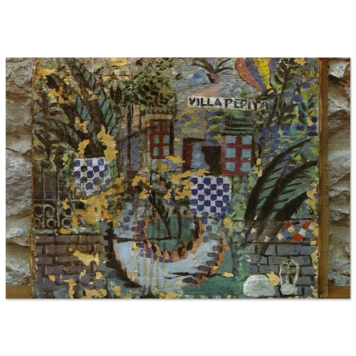 VILLA PEPITA - Salvador Dali Brushed Aluminum Print - 70x100 cm / 28x40 inches | Salvador Dali Aluminum Print | Salvador Dali Prints