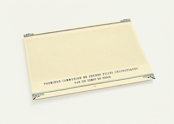 First Communion of Anaemic Young Girls in the Snow By Alphonse Allais Pack of 10 Post Cards | Alphonse Allais Post Cards | A6 (10.5 x 14.8 cm) - 4.1 x 5.8 inches