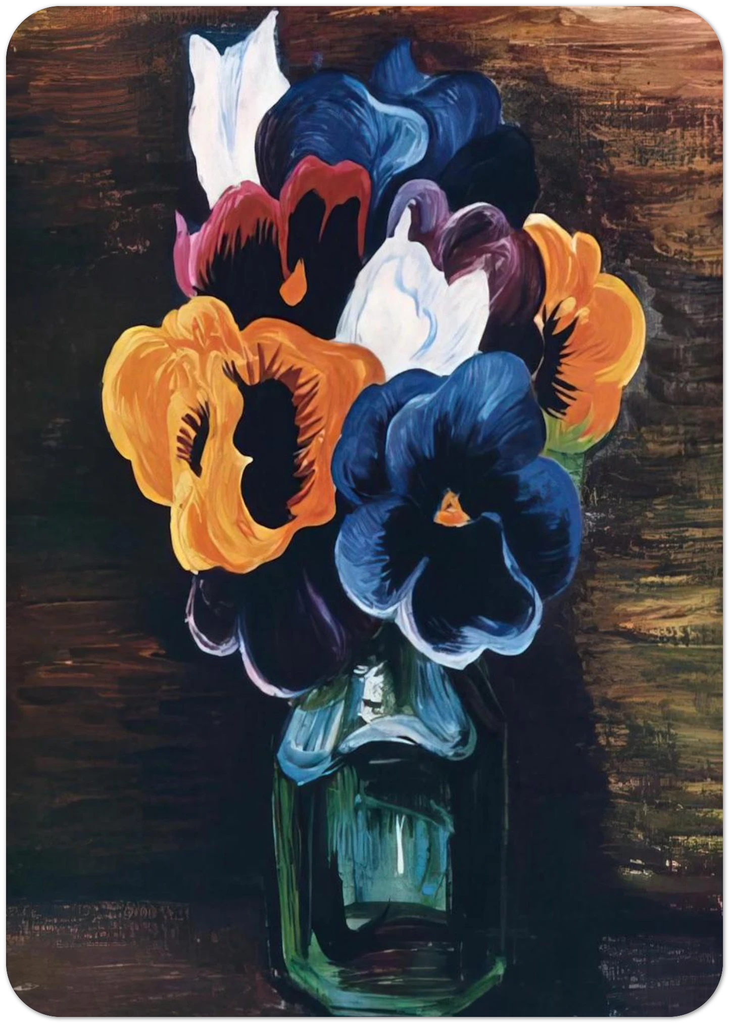 NOT IDENTIFIED 14 By Moise Kisling Pack of 10 Post Cards | Moise Kisling Post Cards | A6 (10.5 x 14.8 cm) - 4.1 x 5.8 inches