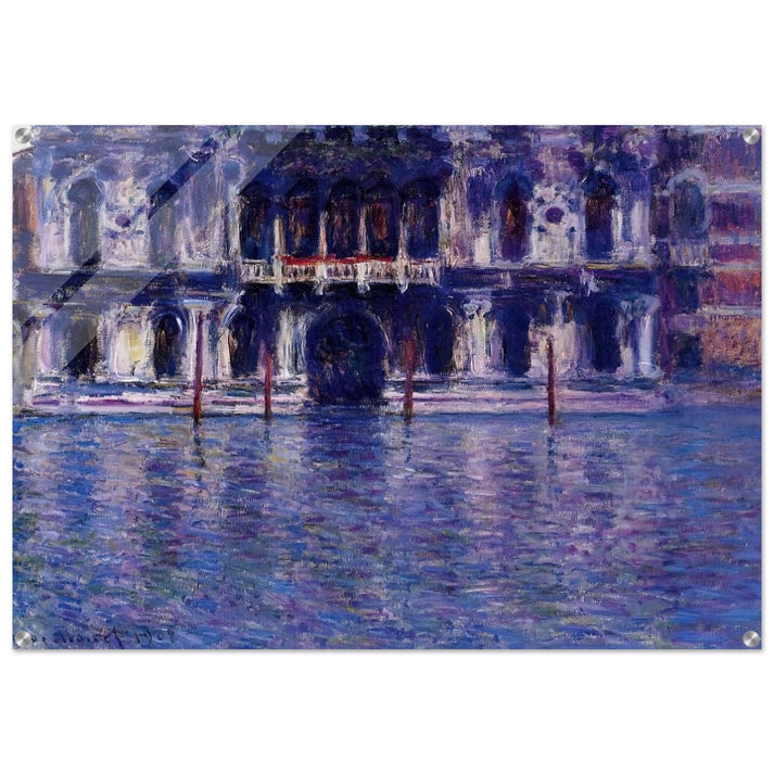 Palazzo Contarini - claude monet Acrylic Print - 70x100 cm / 28x40″ inches | claude monet Wall Art | claude monet Prints