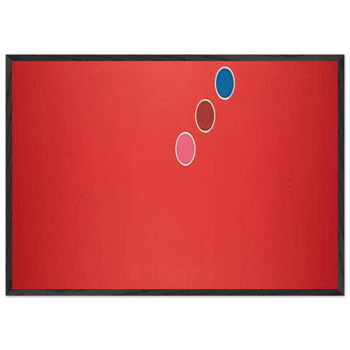 Untitled - 1970 N12 - Thomas Downing 70x100 cm / 28x40 inches Framed Art Print – Black Wooden Frame