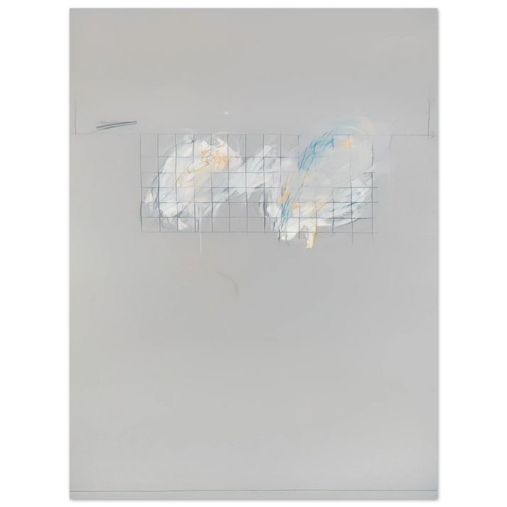 Cy Twombly - Nine Discourses on Commodus, Part I 75x100 cm / 30x40inches Fine Art Poster