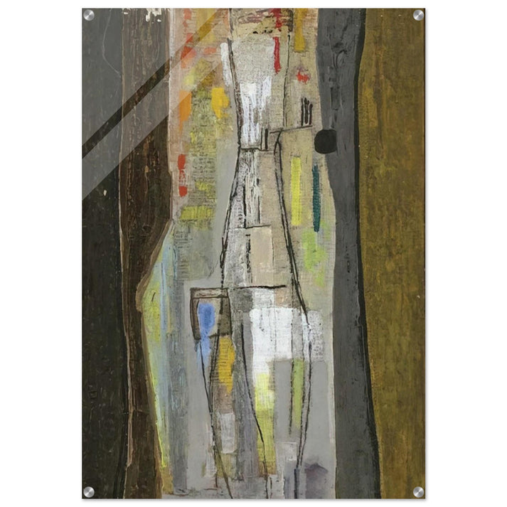Stratificazione I - Art Informel - Bice Lazzari Acrylic Print - 70x100 cm / 28x40″ inches | Bice Lazzari Wall Art | Bice Lazzari Prints