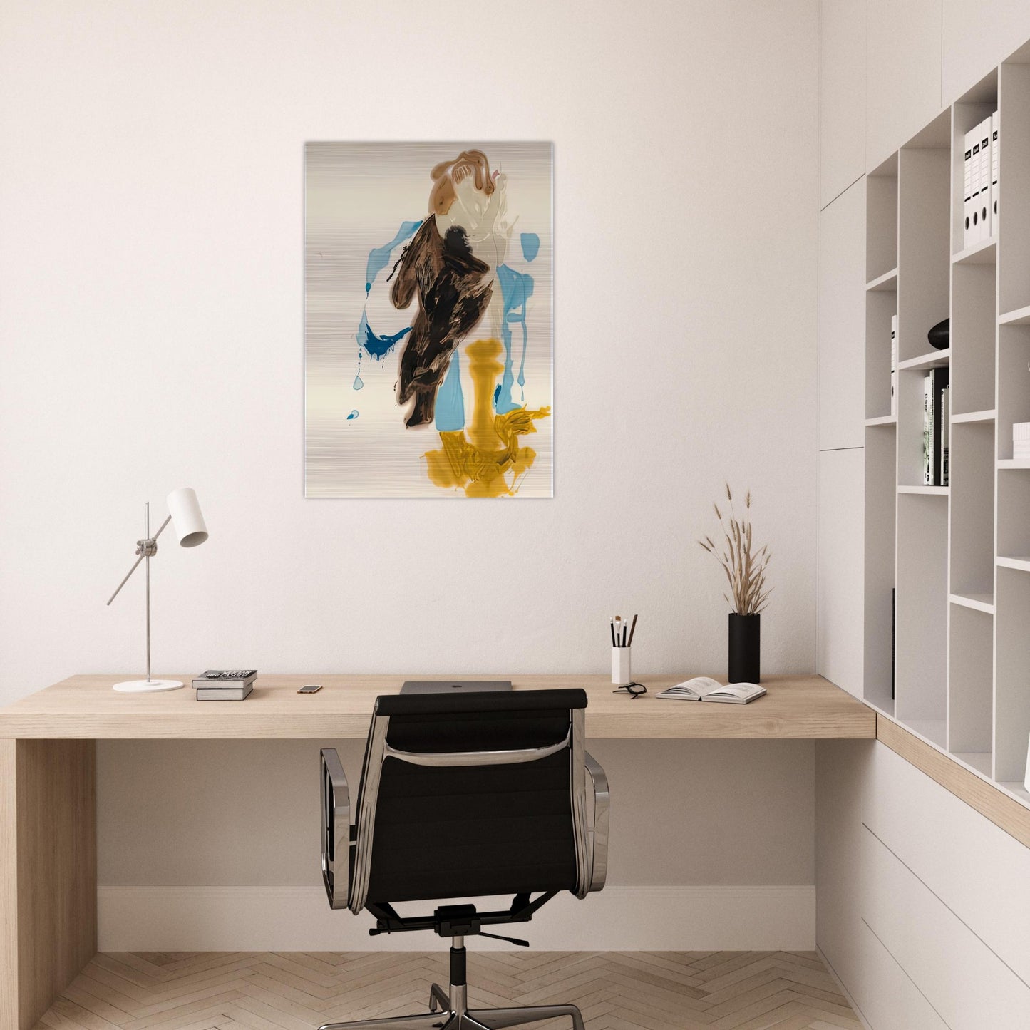 After Rubens, 1961- - Helen Frankenthaler Brushed Aluminum Print - 70x100 cm / 28x40 inches | Helen Frankenthaler Aluminum Print | Helen Frankenthaler Prints