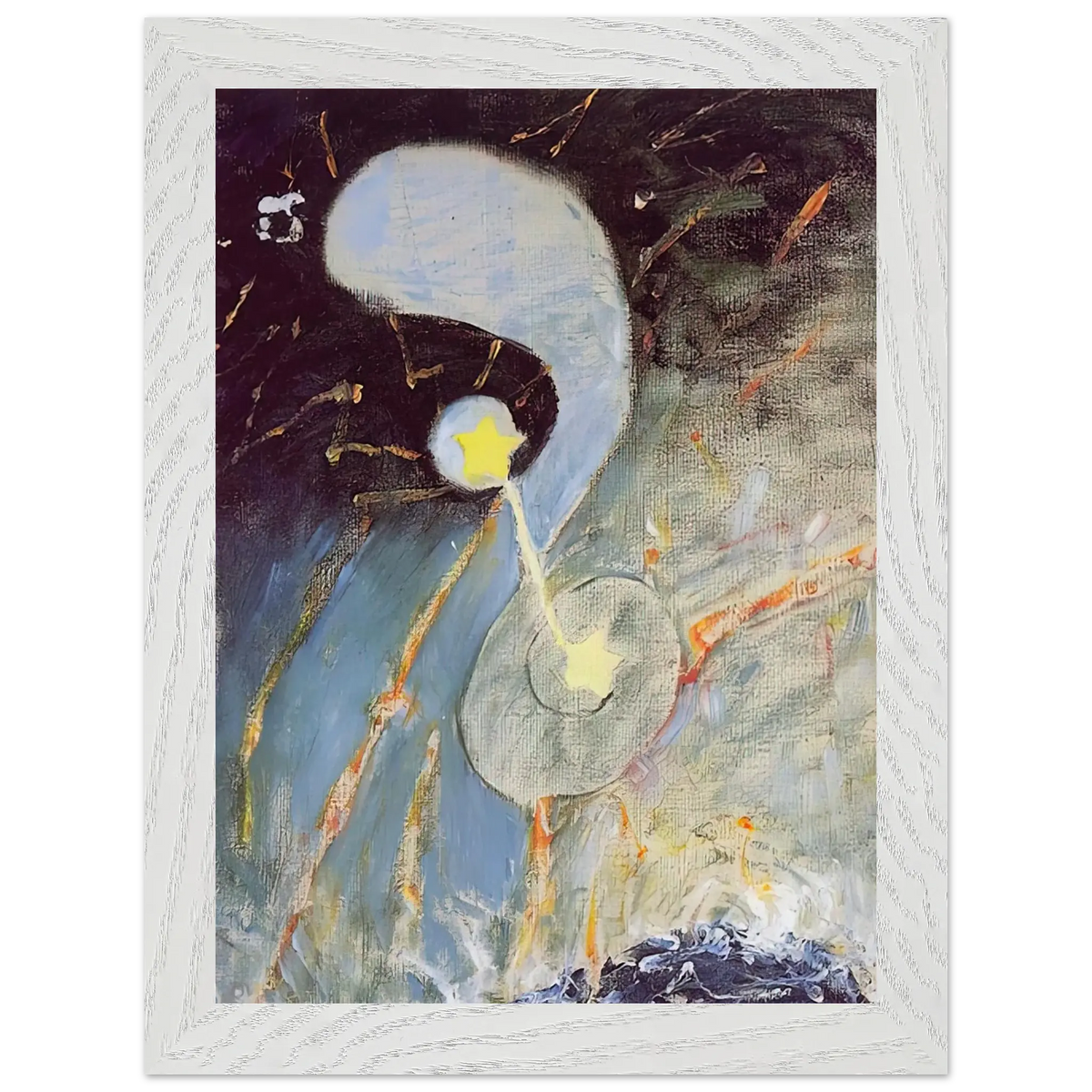 Hilma af Klint - CHAOS NR 2 1906 Wall art - 20x25 cm / 8x10 Inches - Fine Art Poster - -