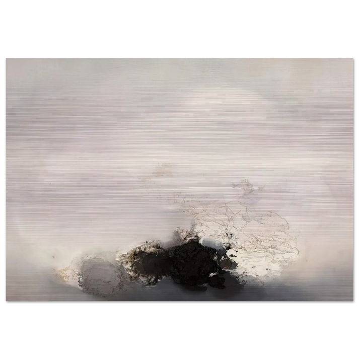 N MERO 148 1959 - Luis Feito Brushed Aluminum Print - 70x100 cm / 28x40 inches | Luis Feito Aluminum Print | Luis Feito Prints