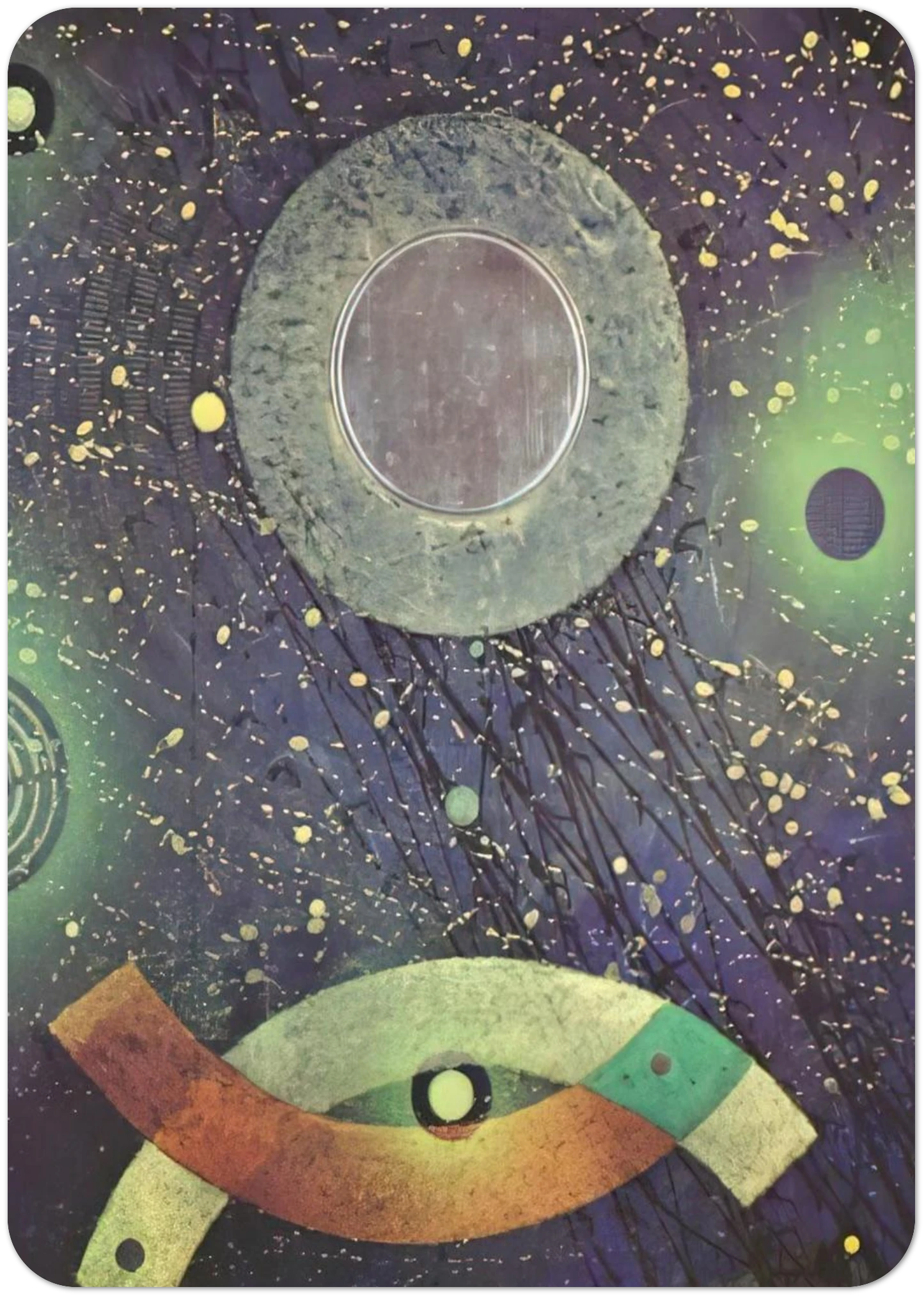 La Dernière Forêt By Max Ernst Pack of 10 Post Cards | Max Ernst Post Cards | A6 (10.5 x 14.8 cm) - 4.1 x 5.8 inches