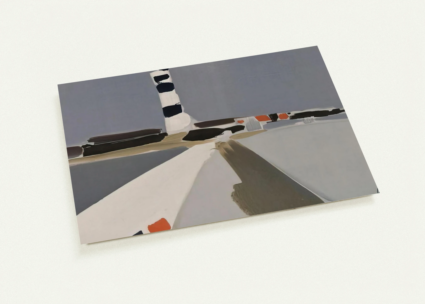 Le Phare - 1952 By Nicolas de Stael Pack of 10 Post Cards | Nicolas de Stael Post Cards | A6 (10.5 x 14.8 cm) - 4.1 x 5.8 inches